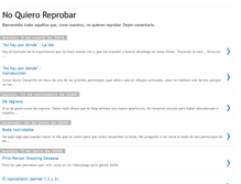 Tablet Screenshot of no-quiero-reprobar.blogspot.com