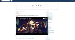 Desktop Screenshot of hybrism.blogspot.com