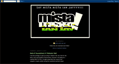 Desktop Screenshot of mista-mista-ian-jay.blogspot.com