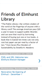 Mobile Screenshot of friendsofelmhurstlibrary.blogspot.com