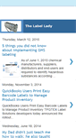 Mobile Screenshot of labelady.blogspot.com