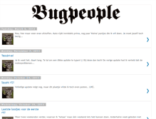 Tablet Screenshot of bugpeoplenetherlands.blogspot.com