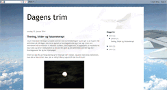 Desktop Screenshot of dagenstrim.blogspot.com