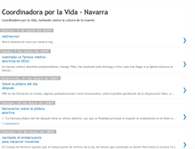 Tablet Screenshot of coordinadoraporlavida.blogspot.com