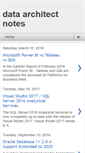 Mobile Screenshot of dataarchitectnotes.blogspot.com