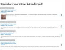Tablet Screenshot of boomschors.blogspot.com