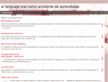 Tablet Screenshot of lenguajeambientedeaprendizaje.blogspot.com