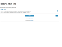 Tablet Screenshot of bedava-film-izle-izleme.blogspot.com