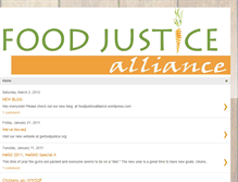 Tablet Screenshot of gwfoodjustice.blogspot.com