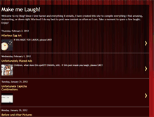 Tablet Screenshot of howtomakemelaugh.blogspot.com