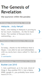Mobile Screenshot of genesisofrevelation.blogspot.com