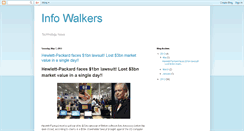 Desktop Screenshot of infowalkers.blogspot.com