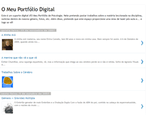 Tablet Screenshot of omeuportfoliodigital.blogspot.com