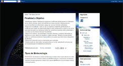 Desktop Screenshot of jjj-biotecnologia.blogspot.com