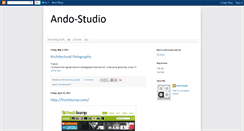 Desktop Screenshot of ando-studio.blogspot.com