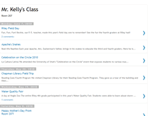 Tablet Screenshot of mrkellysclassroom-207.blogspot.com