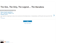 Tablet Screenshot of maradonablogspot.blogspot.com