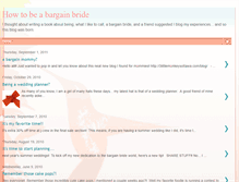 Tablet Screenshot of beabargainbride.blogspot.com