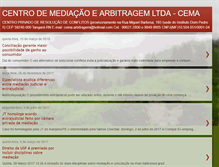 Tablet Screenshot of centrodearbitragem.blogspot.com