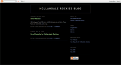 Desktop Screenshot of hollandalerockies.blogspot.com