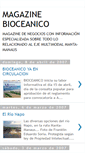 Mobile Screenshot of magazinebioceanico.blogspot.com