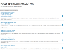 Tablet Screenshot of cpns2pns.blogspot.com