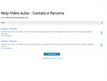 Tablet Screenshot of helpvideoaulas-parceria.blogspot.com