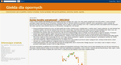Desktop Screenshot of gieldadlaopornych.blogspot.com