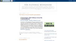 Desktop Screenshot of nationalmessenger.blogspot.com