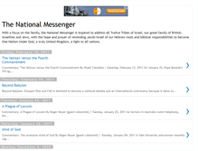 Tablet Screenshot of nationalmessenger.blogspot.com