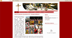 Desktop Screenshot of acolitospmachico.blogspot.com