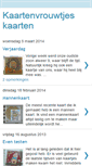 Mobile Screenshot of kaartenvrouwtje.blogspot.com