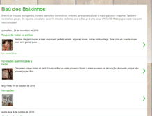 Tablet Screenshot of baudosbaixinhos.blogspot.com