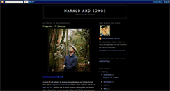 Desktop Screenshot of haraldandsongs.blogspot.com