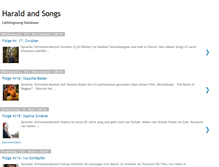 Tablet Screenshot of haraldandsongs.blogspot.com