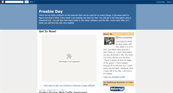 Desktop Screenshot of freebieday.blogspot.com