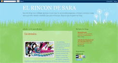 Desktop Screenshot of elrincondesara-slm.blogspot.com