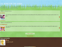 Tablet Screenshot of elrincondesara-slm.blogspot.com