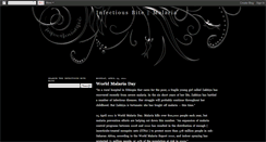 Desktop Screenshot of infectiousbitemalaria.blogspot.com