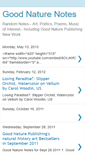 Mobile Screenshot of goodnaturepublishing.blogspot.com