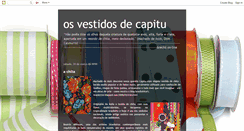 Desktop Screenshot of osvestidosdecapitu.blogspot.com