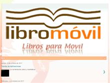 Tablet Screenshot of libromovil.blogspot.com