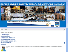 Tablet Screenshot of caa-arquitectura5m.blogspot.com