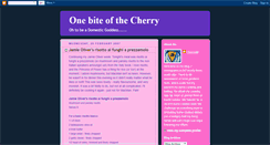 Desktop Screenshot of onebiteofthecherry.blogspot.com