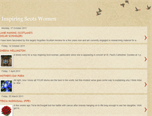 Tablet Screenshot of inspiringscotswomen.blogspot.com