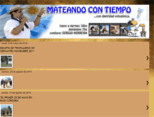 Tablet Screenshot of mateandocontiempofotos.blogspot.com