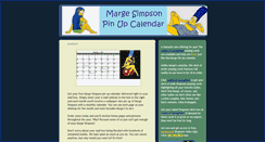 Desktop Screenshot of freemargesimpsoncalender.blogspot.com