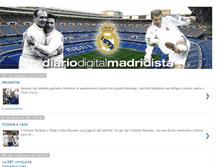 Tablet Screenshot of diario-digital-madridista.blogspot.com