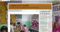 Desktop Screenshot of liberdadeebarra.blogspot.com
