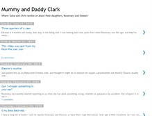 Tablet Screenshot of mummyanddaddyclark.blogspot.com